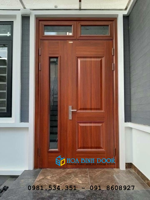 Báo giá cửa thép vân gỗ mới nhất 2023 - Chất lượng