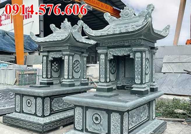 Mẫu mộ đá xanh đẹp bán Đà nẵng huế lăng mộ đá tự nhiên nguyên khối