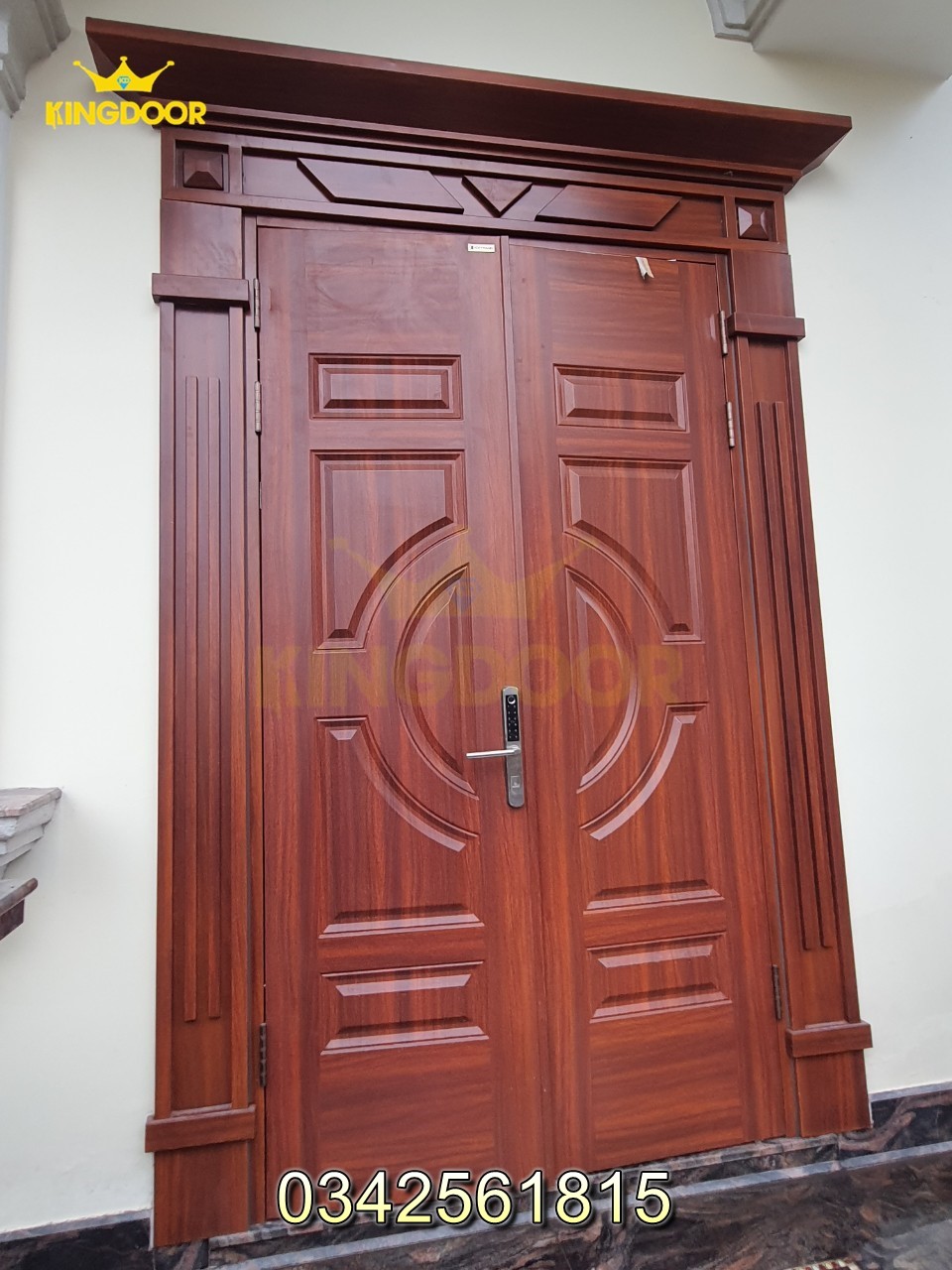 Điểm nổi bật của cửa thép vân gỗ huỳnh trống đồng