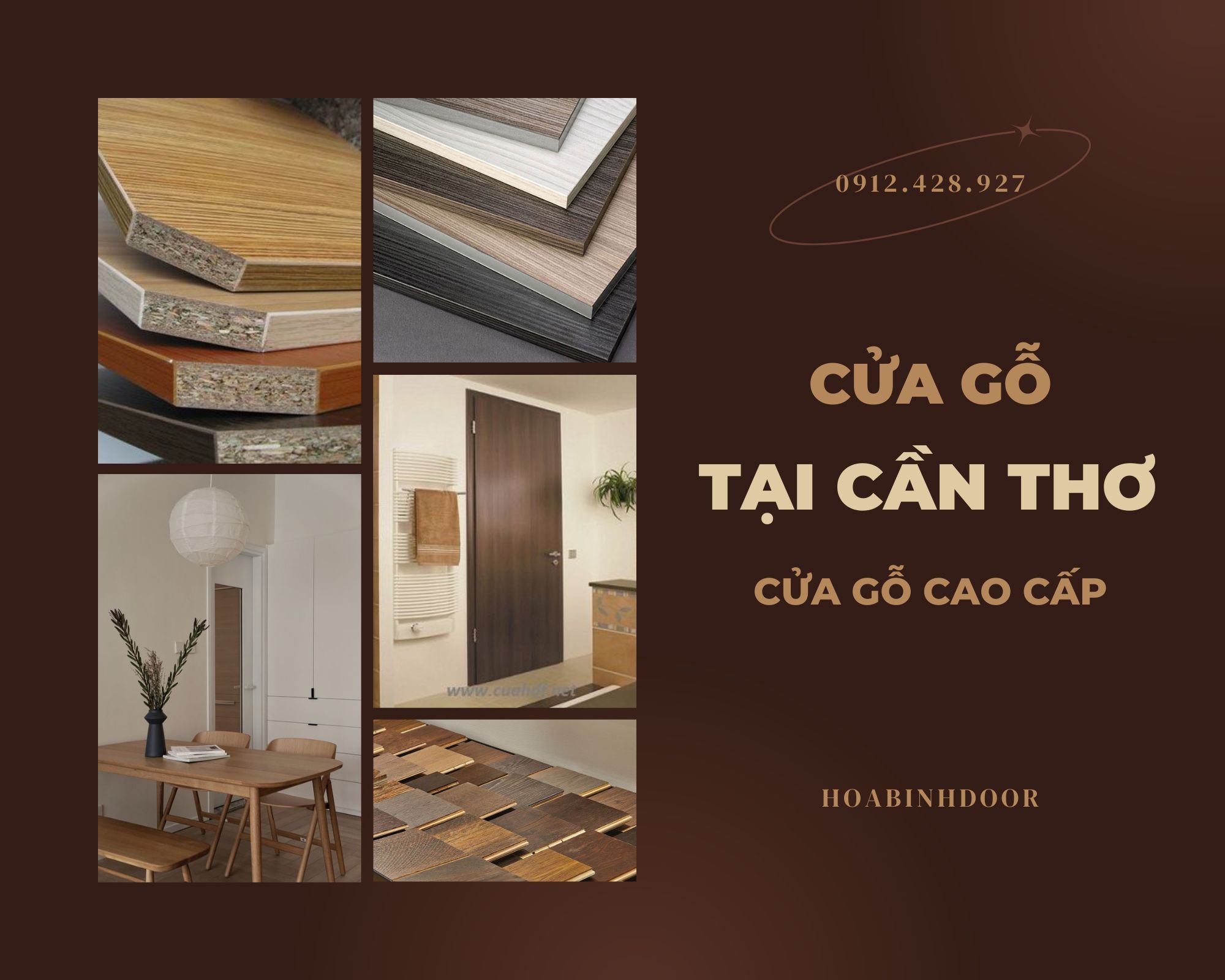 Giá Cửa Gỗ Tại Cần Thơ  CỬA GỖ CAO CẤP