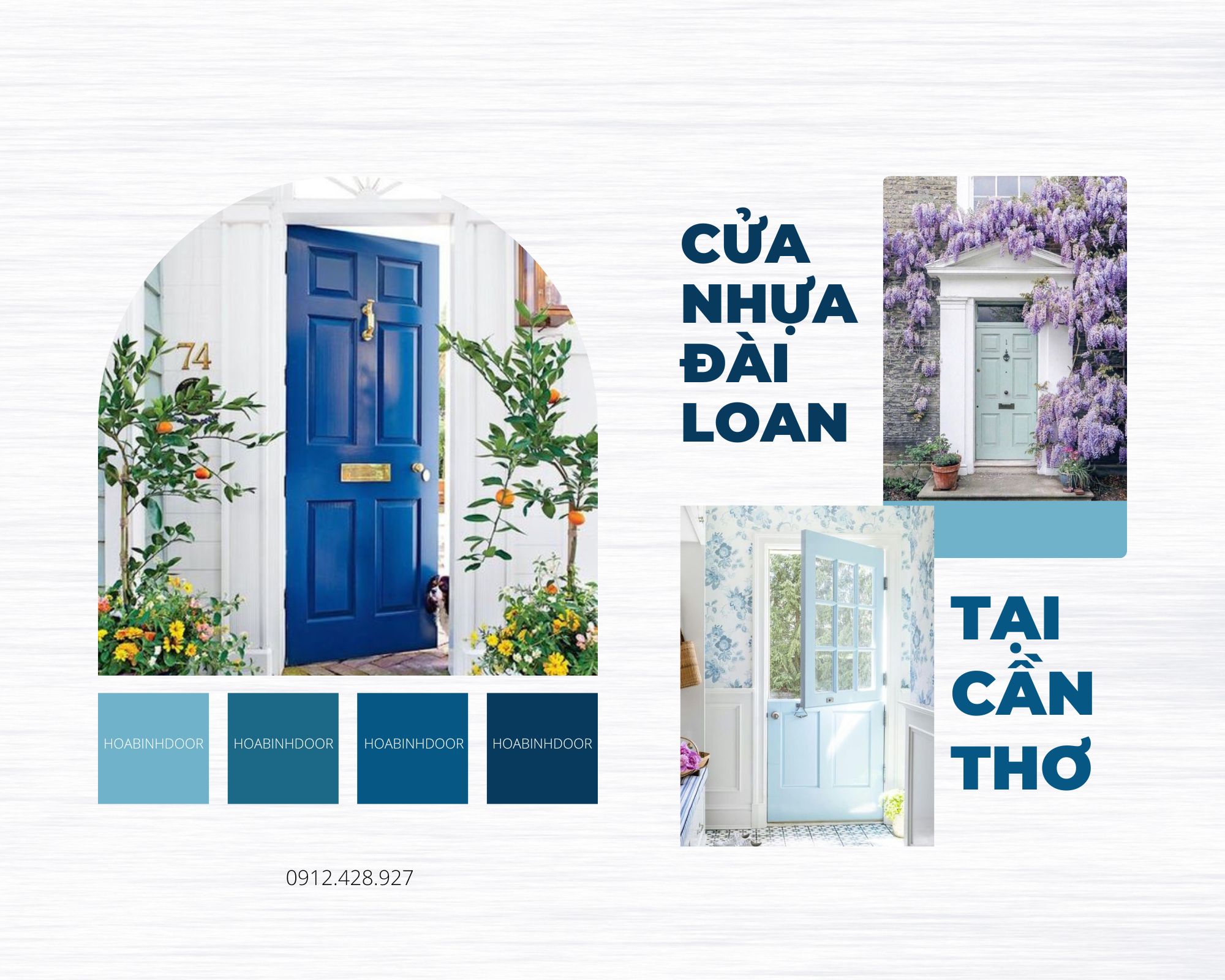 Cửa Nhựa Giá Rẻ Tại Cần Thơ  CỬA NHỰA ĐÀI LOAN
