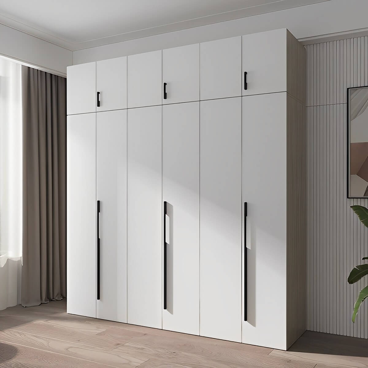 Tủ quần áo gỗ mdf đẹp giá rẻ - Thi công tủ áo giá rẻ tphcm