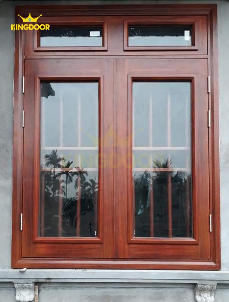 cửa thép vân gỗ xu thế hiện đại năm 2023