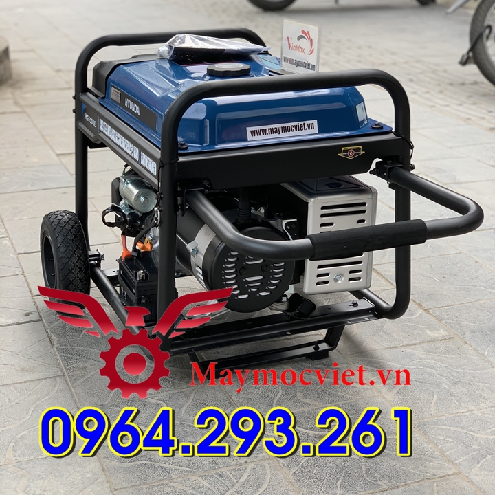 Máy phát điện Huyndai HG5500E đề nổ tự động, công suất 5.5kw