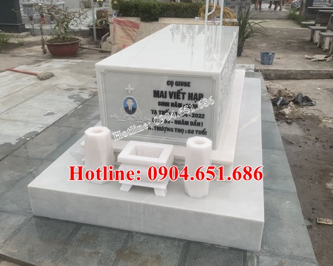 6+ Mẫu mộ đá công giáo đẹp bán tại Sài Gòn, Bình Dương, Đồng Nai