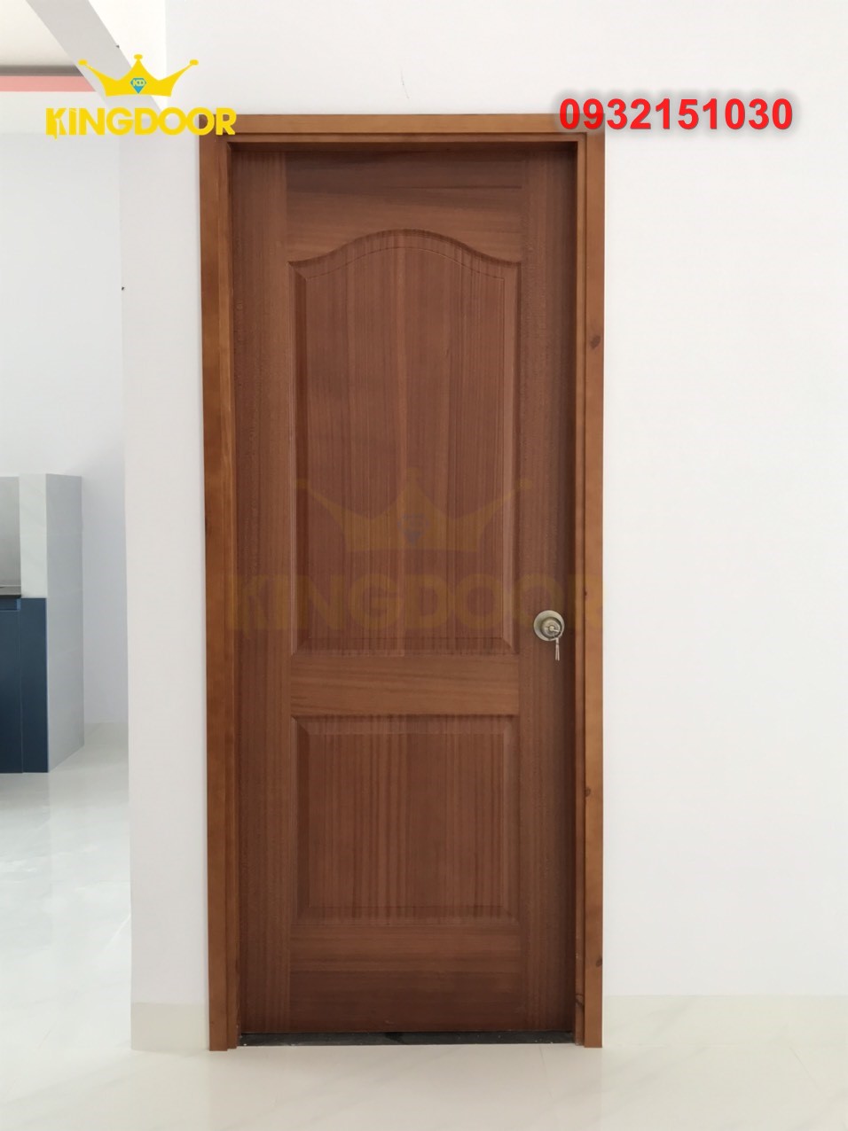 Cửa gỗ HDF veneer- Cửa gỗ công nghiệp giá rẻ