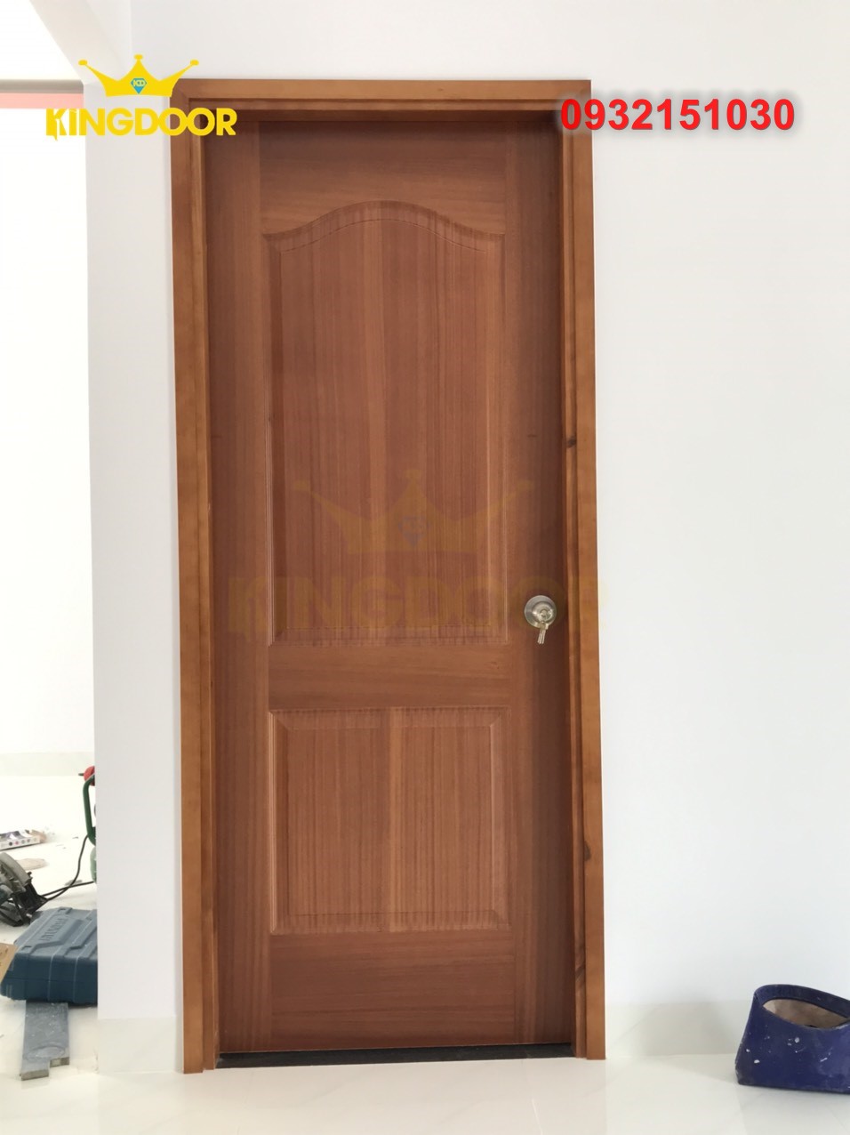 Cửa gỗ HDF veneer- Cửa gỗ công nghiệp giá rẻ