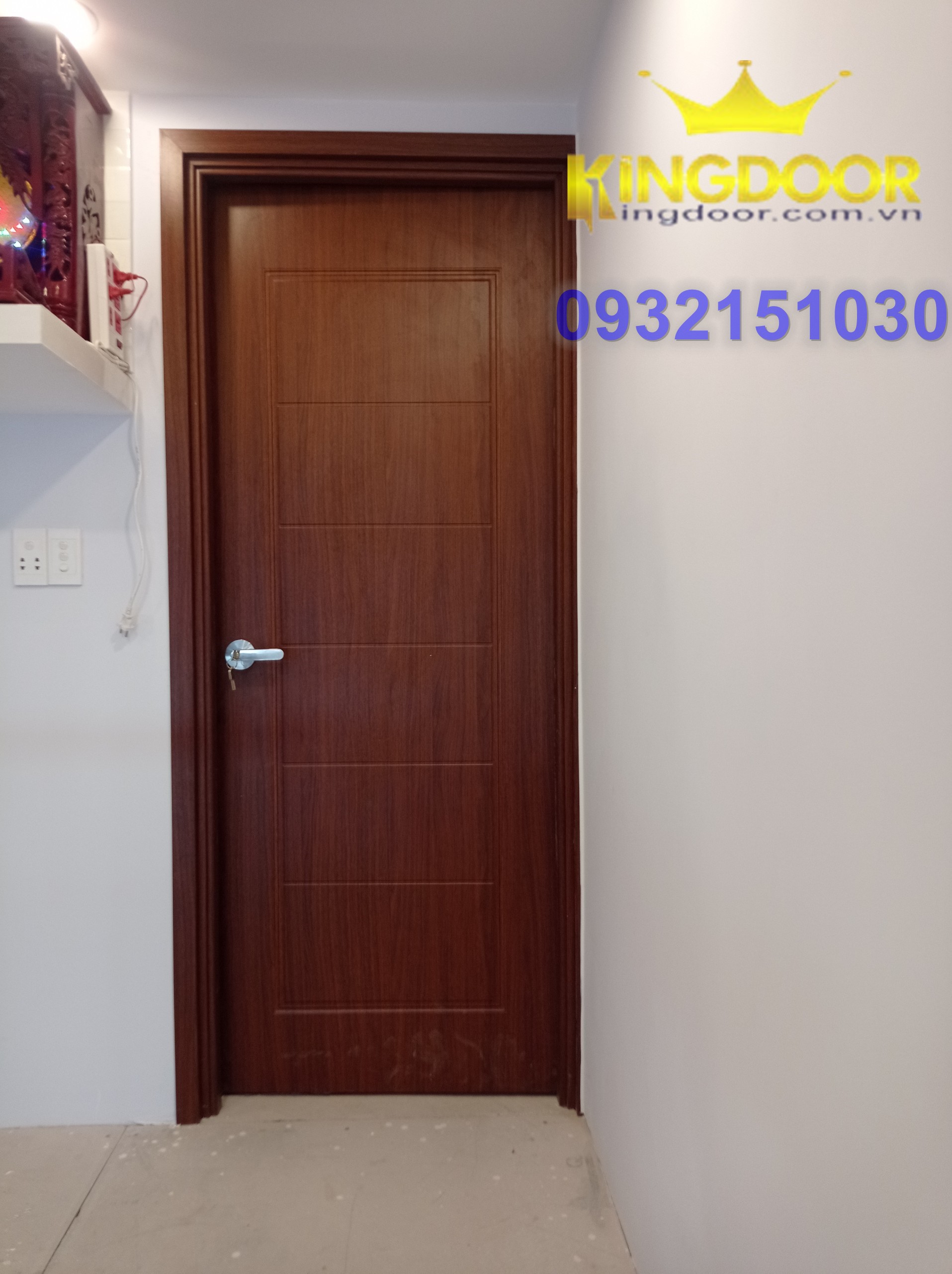 Cửa nhựa gỗ composite hiện đại 2023_ cửa kháng nước