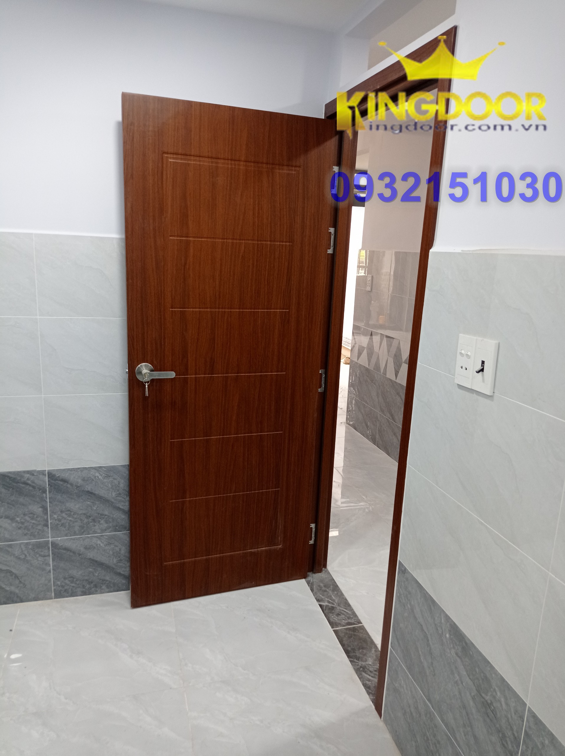 Cửa nhựa gỗ composite hiện đại 2023_ cửa kháng nước