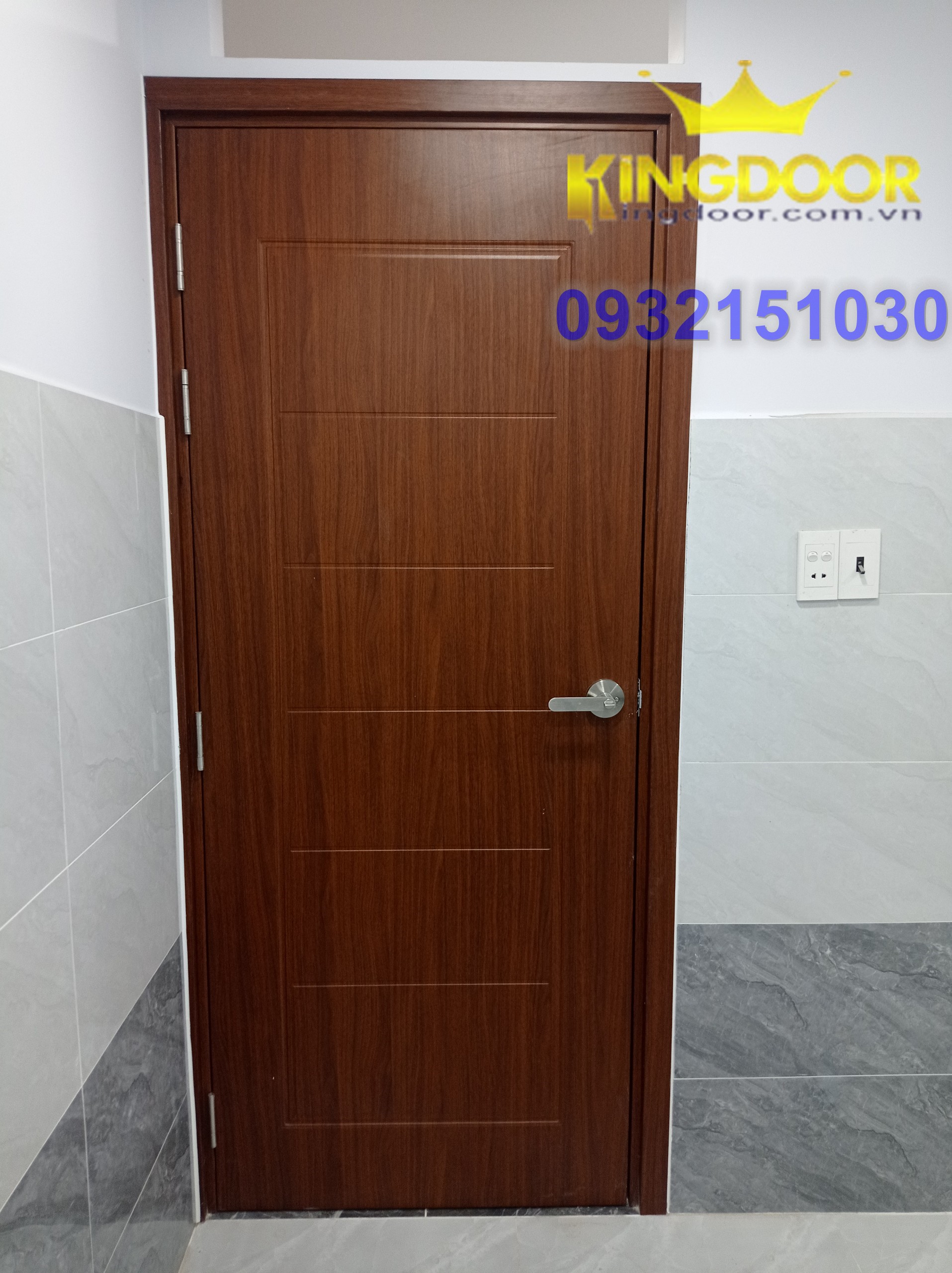 Cửa nhựa gỗ composite hiện đại 2023_ cửa kháng nước