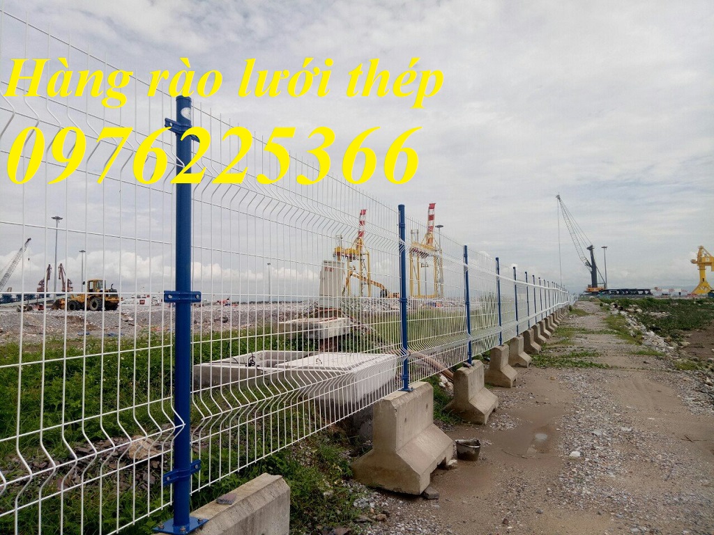 Hàng rào chắn sóng trên thân D5A75x150-Hàng rào lưới thép