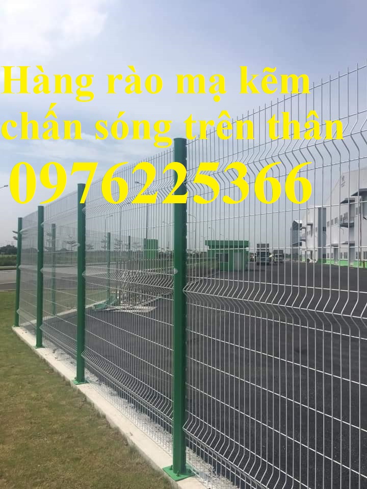 Hàng rào chắn sóng trên thân D5A75x150-Hàng rào lưới thép