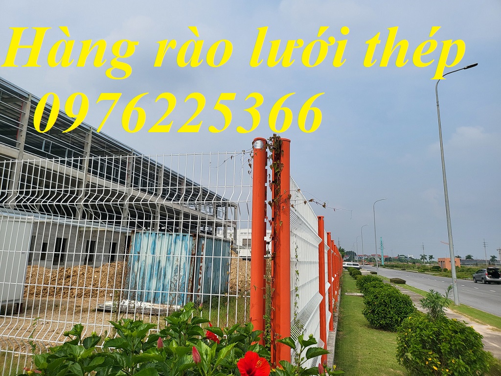 Mẫu hàng rào chắn sóng trên thân-Hàng rào mạ kẽm ,sơn tĩnh điện