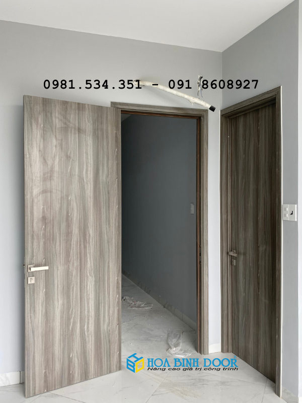 Top cửa gỗ phòng ngủ MDF Melamine mới nhất