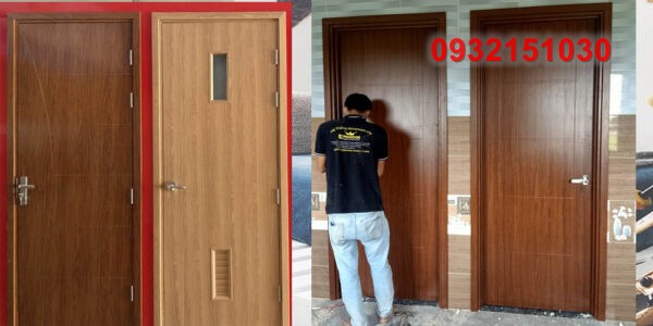 Mẫu cửa gỗ phòng ngủ đẹp hiện đại năm 2023