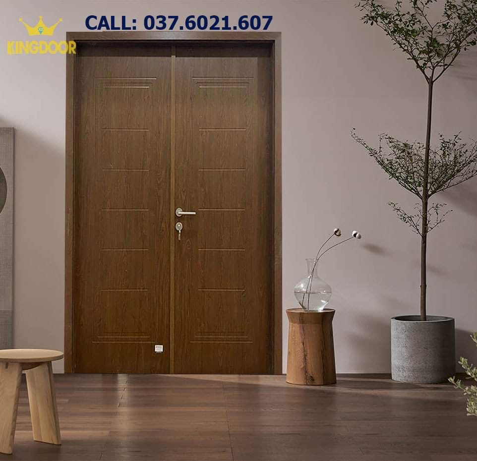 CỬA NHỰA COMPOSITE 2 CÁNH TẠI BÌNH DƯƠNG - CỬA NHỰA CÓ Ô KÍNH