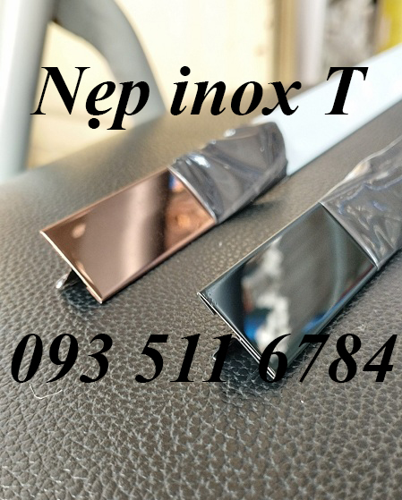 Nẹp Inox T20 che khe lún Nẹp nhôm V30 ốp góc cạnh