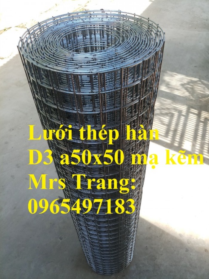 Gía lưới thép hàn D3 A 50X50mm tại Hà Nội