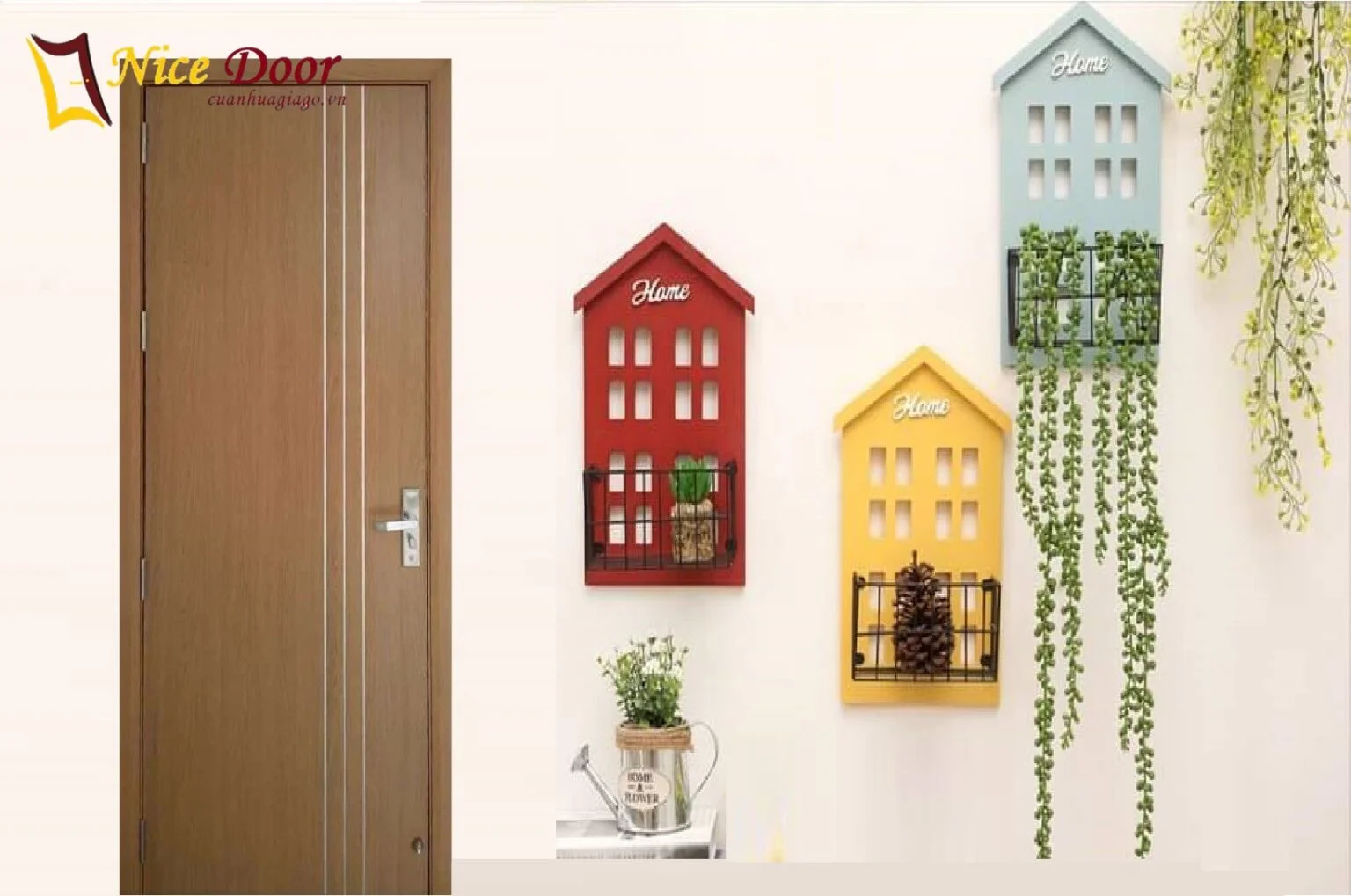 Cửa gỗ công nghiệp mẫu đẹp hot 2023 - Chất lượng làm nên thương hiệu
