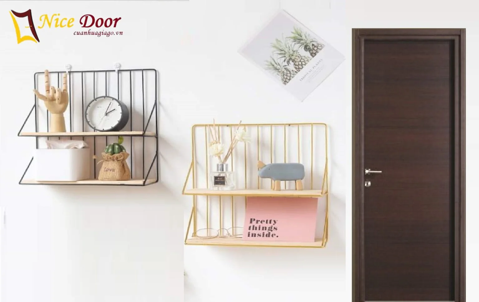Cửa gỗ công nghiệp mẫu đẹp hot 2023 - Chất lượng làm nên thương hiệu
