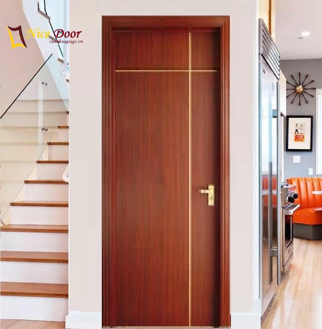 Cửa gỗ công nghiệp mẫu đẹp hot 2023 - Chất lượng làm nên thương hiệu