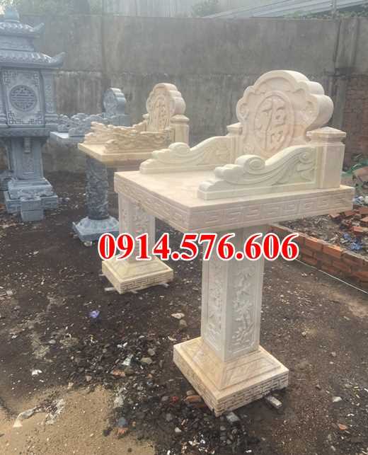 5555 Cây hương thờ bằng đá bán hưng yên sơn thần linh