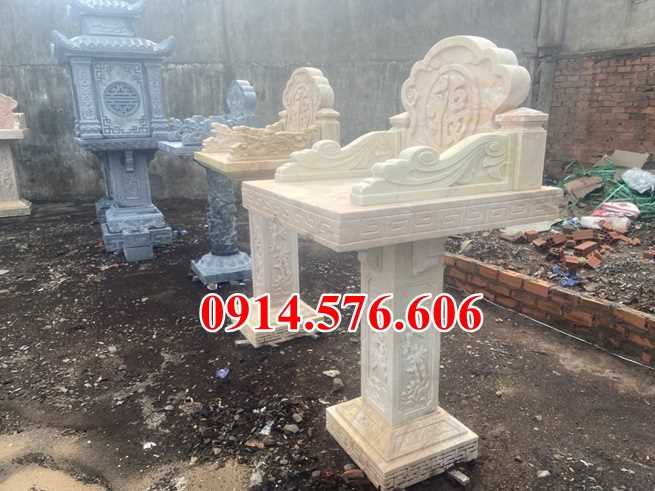 5555 Cây hương thờ bằng đá bán hưng yên sơn thần linh