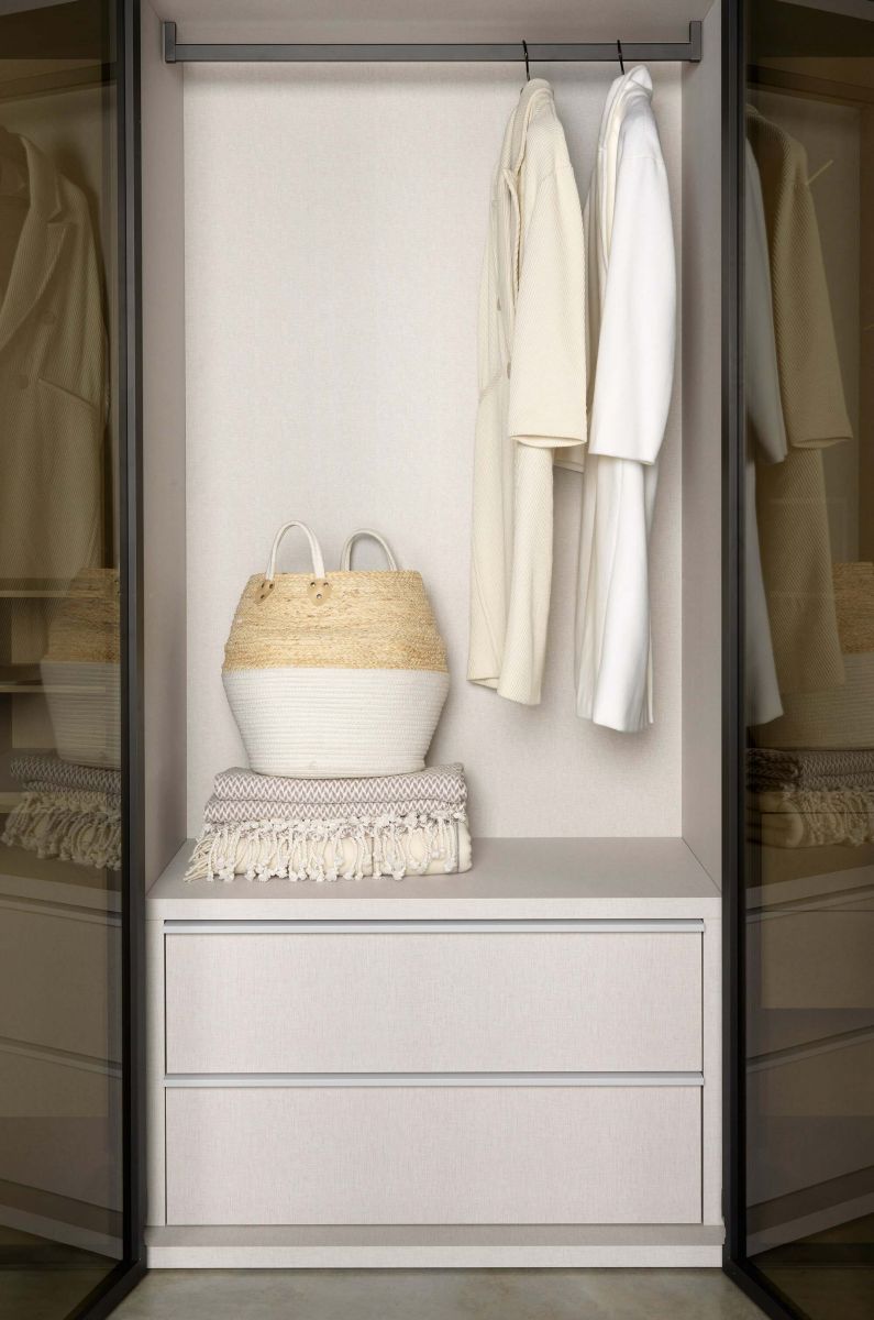 Tủ áo cánh kính xám khói - Đóng tủ áo cánh kính giá rẻ