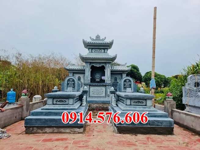 0023 lăng mộ đá đôi song thân phu thê đẹp bán quảng ngãi