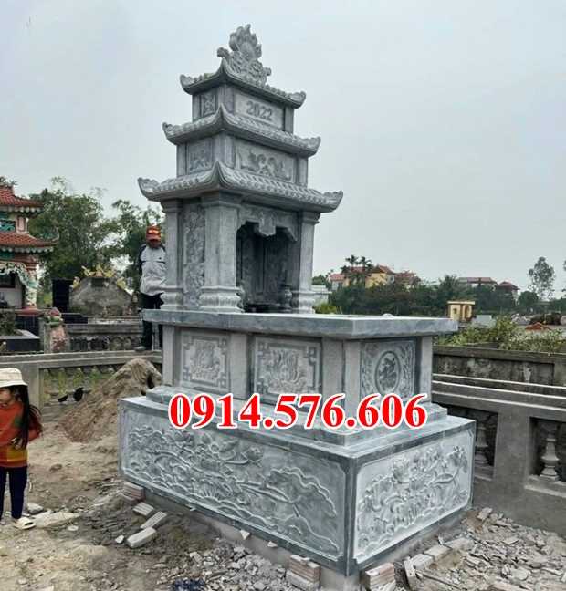 0027 lăng mộ đá đôi song thân phu thê đẹp bán ninh thuận