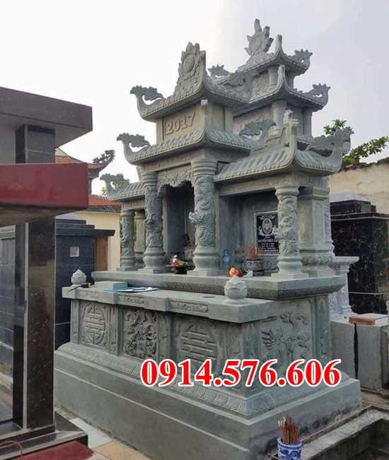 0027 lăng mộ đá đôi song thân phu thê đẹp bán ninh thuận