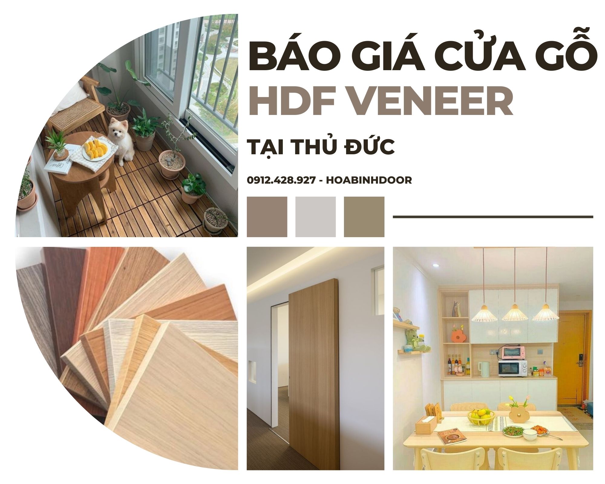 Báo Giá Cửa Gỗ HDF Veneer Tại Thủ Đức  CỬA GỖ CAO CẤP