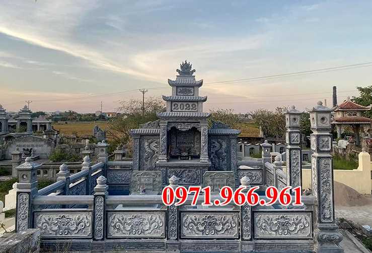 Mẫu lăng mộ đá để tro cốt đẹp bán tại trà vinh - nghĩa trang nhà mồ