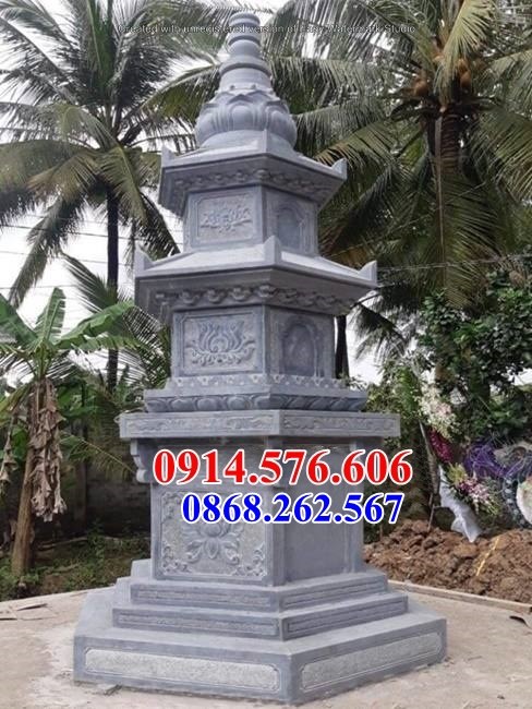 0226 Mẫu mộ đá đẹp lục lăng hình bát giác bán kiên giang