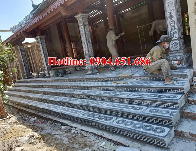Bậc tam cấp đá đẹp - Địa chỉ bán, lắp đặt bậc tam cấp đá tự nhiên