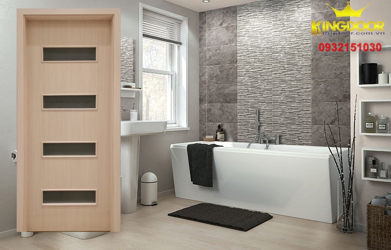 Cửa nhựa nhà vệ tại Nha Trang- kháng nước 100%