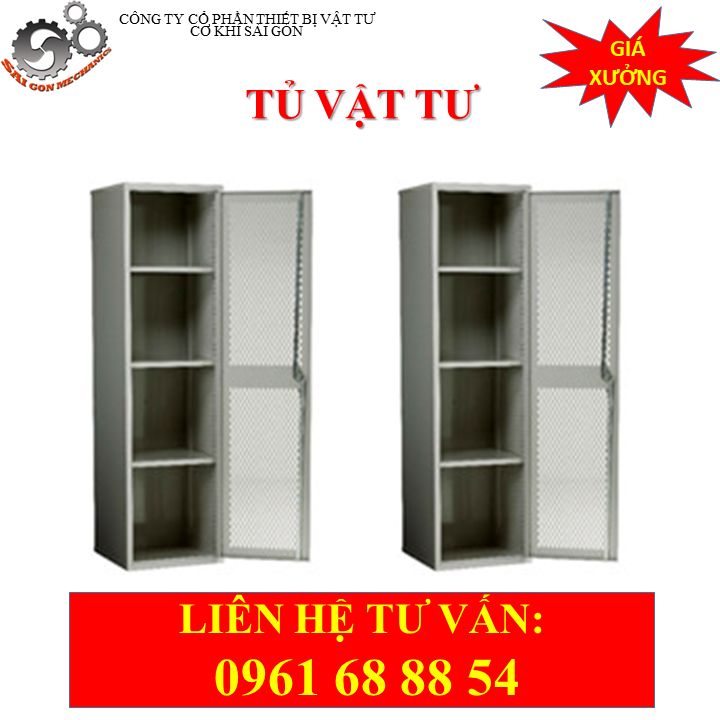 Tủ chứa vật tư 1 cánh cao 1800mm model CKSG - 1202