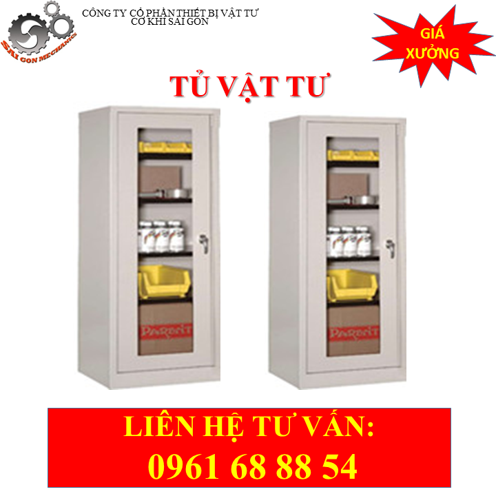 Tủ chứa vật tư 1 cánh cao 1800mm model CKSG - 1203