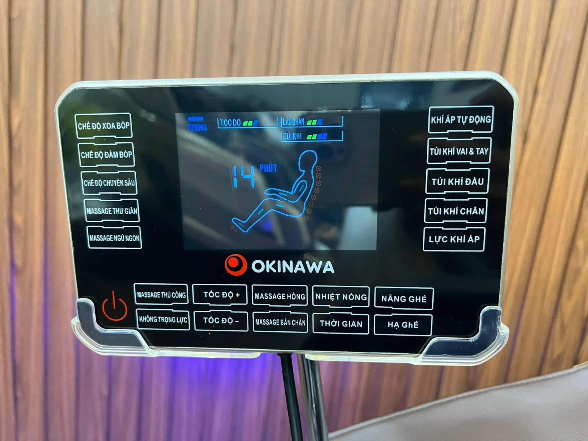 Ghế Massage OKINAWA OS 136 Chính Hãng Giá Giảm Sâu