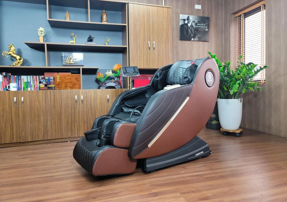 Ghế massage OKINAWA OS 336 - Cam kết giá tạo kho. Bảo hành 7 năm