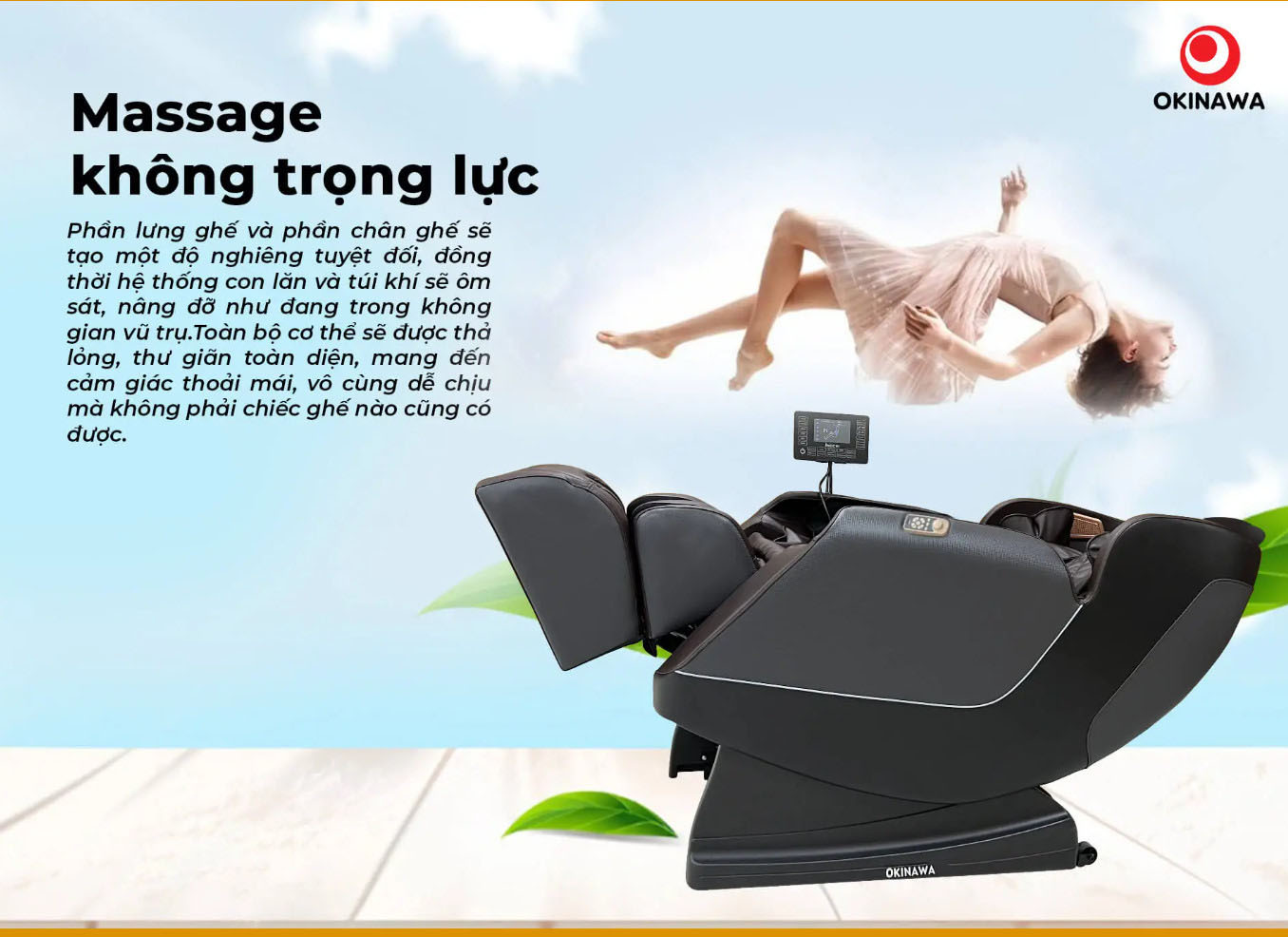 Ghế Massage OKINAWA OS 101 - Giao hàng toàn quốc