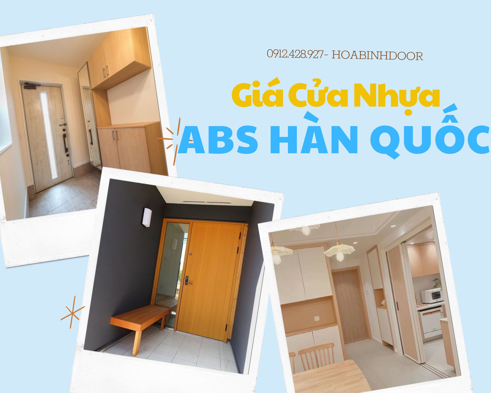 Giá Cửa Nhựa ABS Hàn Quốc  Cửa Nhựa Giá Rẻ