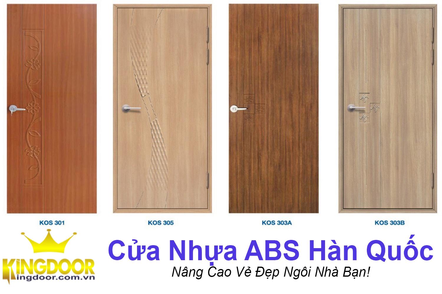 Cửa nhựa ABS Hàn Quốc Kos tại Bảo Lộc - Mẫu cửa phòng đẹp