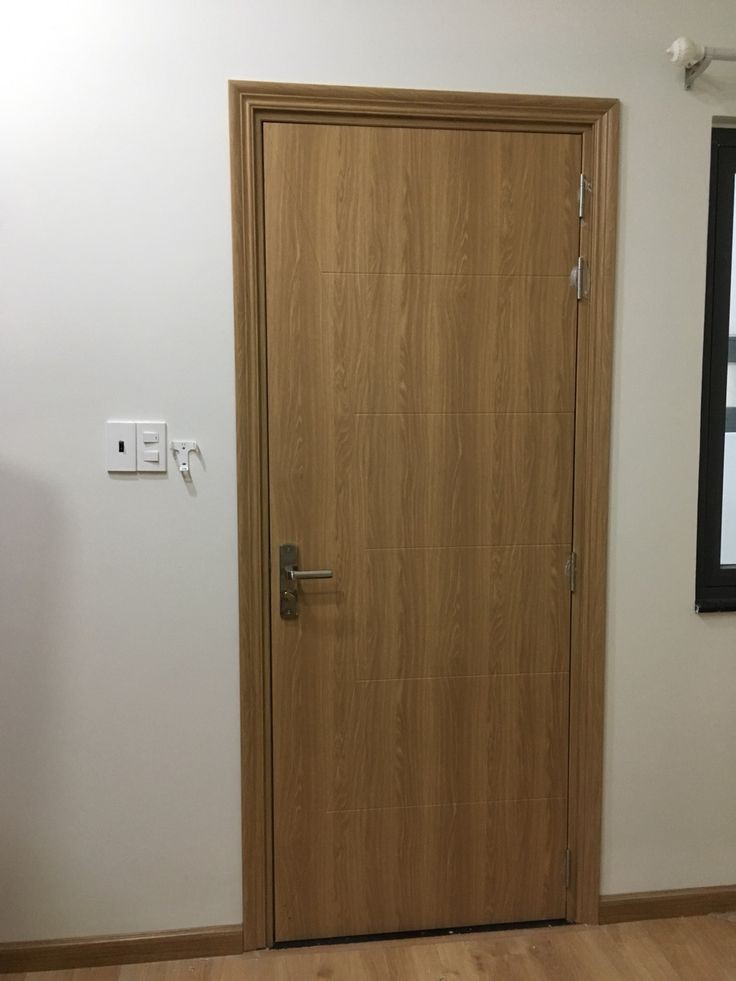 Cửa nhựa composite phủ da chống nước, chống mối mọt