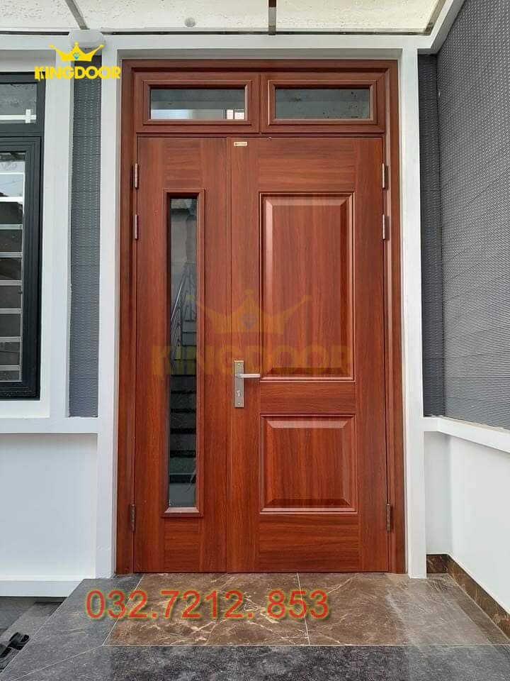 Cửa thép vân gỗ cao cấp - chất lượng - uy tín hàng đầu