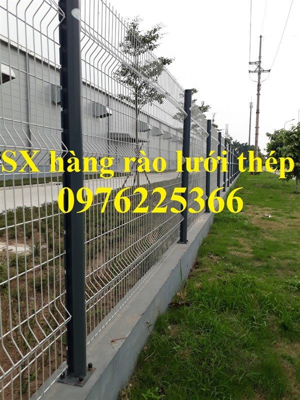 Sản xuất ,lắp đặt hàng rào lưới thép mạ kẽm ,sơn tĩnh điện