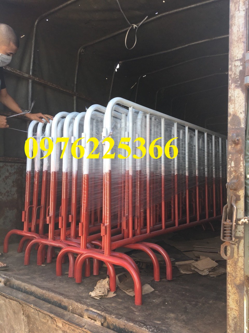 Hàng rào di động chắn lối đi,rào chắn an ninh