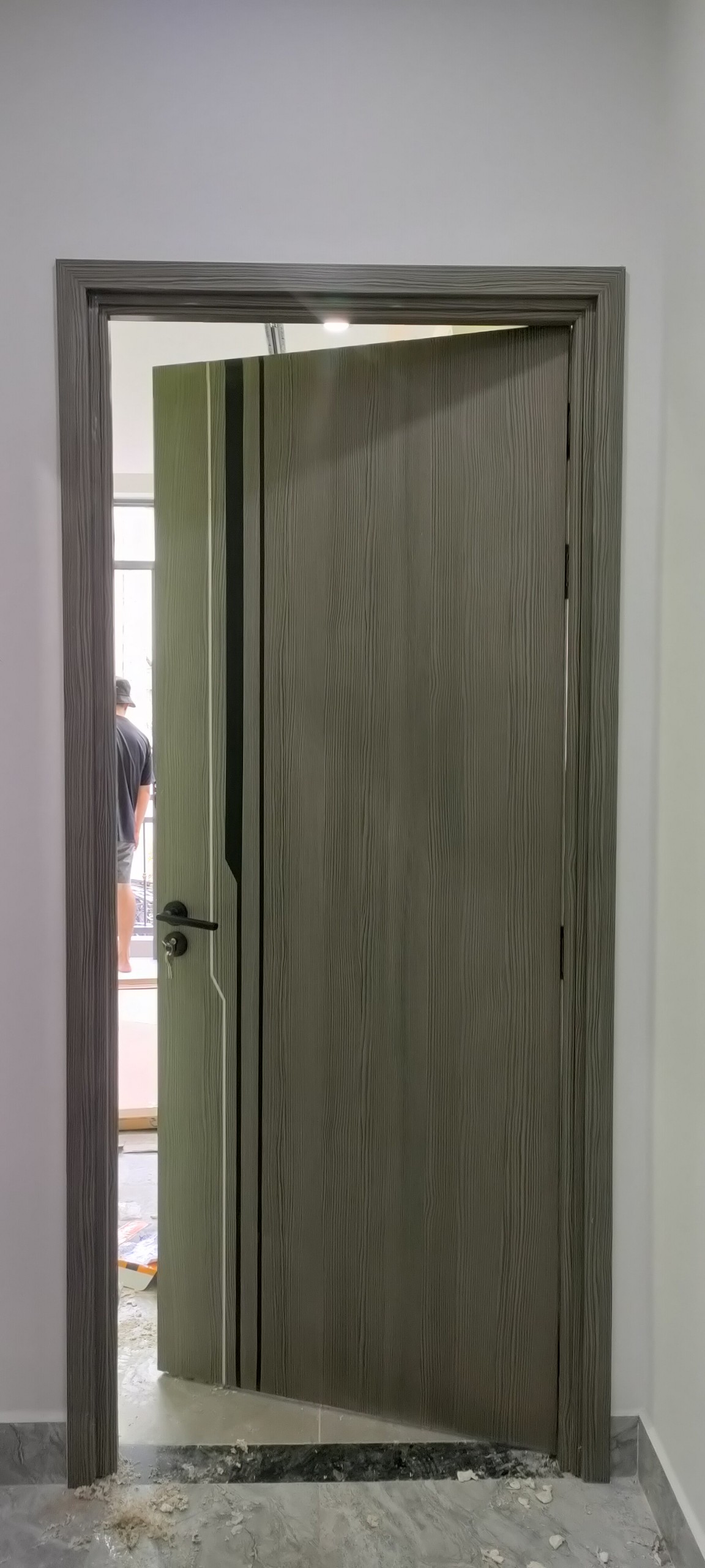 Giá cửa nhựa giả gỗ composite kháng nước