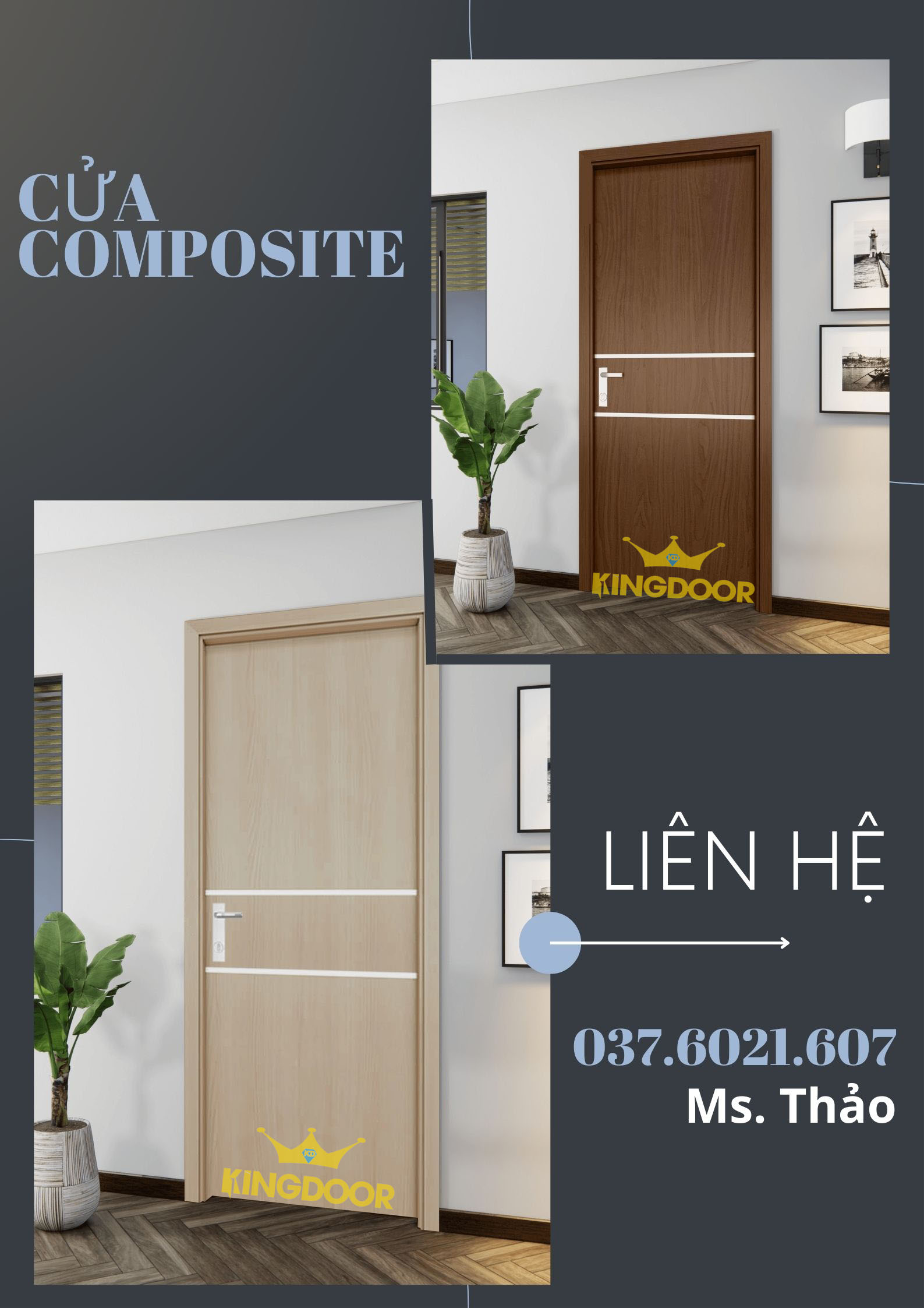 Cửa nhựa nhà vệ sinh tại Bình Thạnh - 100% kháng nước