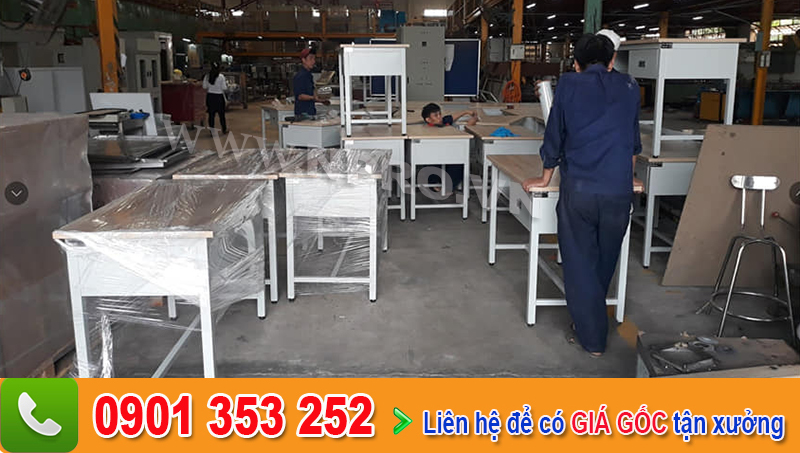 Bàn thao tác công nghiệp, bàn nguội cơ khí giá xưởng